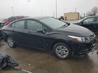 2018 Chevrolet Cruze LS with VIN 1G1BC5SM7J7191088, listed as a Copart auction lot 85741654 with 27,538 mi miles and Salvage Title. Bid and sale history available at carsss.com. Image 4.