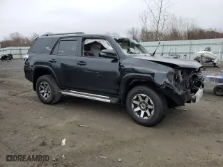 2023 Toyota 4Runner TRD Off Road Premium with VIN JTERU5JR4P6103866, listed as a Copart auction lot 42689355 with 23,043 mi miles and Salvage Title. Bid and sale history available at carsss.com. Image 4.