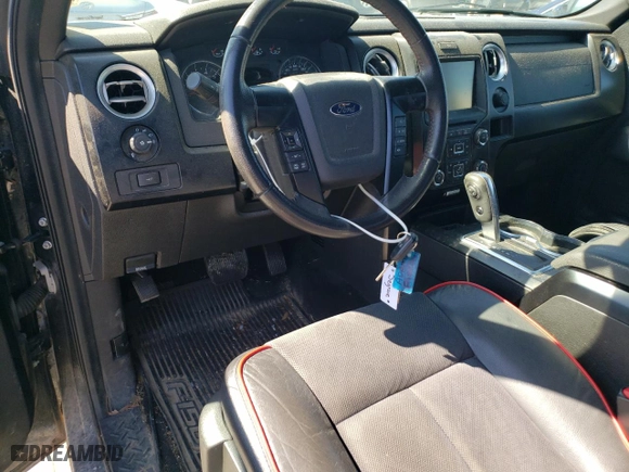 2014 Ford F-150 XL with VIN 1FTMF1CT4EFA06349, listed as a Copart auction lot 44969465 with 56,354 mi miles and Salvage Title. Bid and sale history available at carsss.com. Image 8.