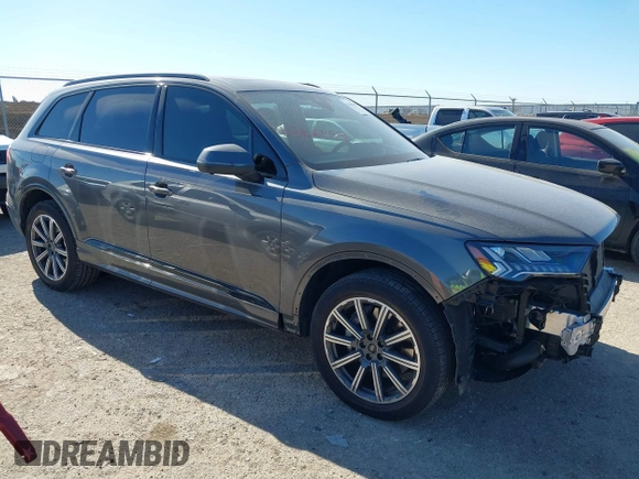 2024 Audi Q7 Premium Plus with VIN WA1LCBF75RD009328, listed as a IAAI auction lot 41366494 with 6,367 mi miles and . Bid and sale history available at DreamBid. Image 1.