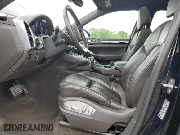 2017 Porsche Cayenne S E-Hybrid with VIN WP1AE2A27HLA75174, listed as a Copart auction lot 58209005 with 95,565 mi miles and Clean title. Bid and sale history available at DreamBid. Image 7.