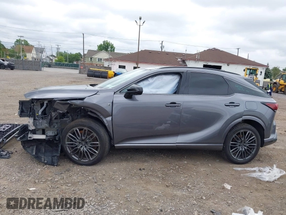 2023 Lexus RX 500h F Sport Performance with VIN 2T2BCMEA8PC001532, listed as a IAAI auction lot 42674608 with 22,051 mi miles and . Bid and sale history available at DreamBid. Image 14.