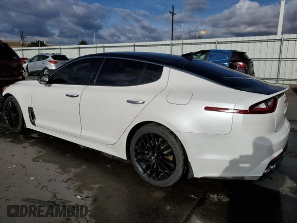2018 Kia Stinger with VIN KNAE15LA7J6031374, listed as a Copart auction lot 46311994 with 120,722 mi miles and Salvage Title. Bid and sale history available at DreamBid. Image 2.