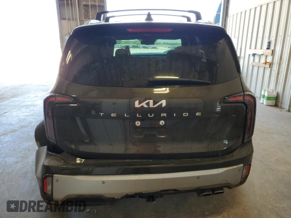 2024 Kia Telluride EX z VIN 5XYP34GC8RG490840, wystawiony jako Copart lot #53136605 z przebiegiem 9 476 mil mil oraz Szkoda całkowita • Salvage title. Historia ofert i sprzedaży dostępna na DreamBid. Obrazek 6.