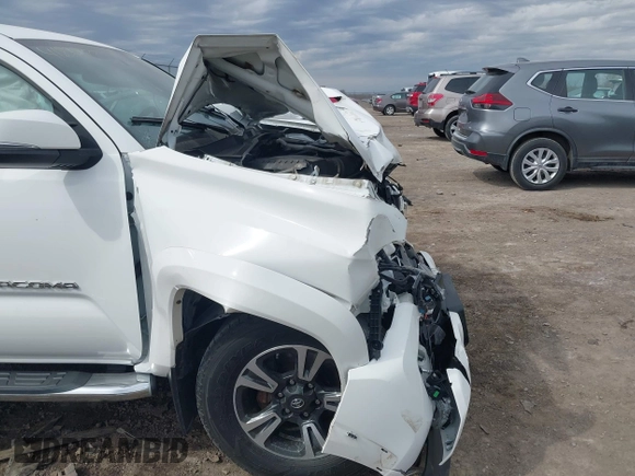 2017 Toyota Tacoma SR5 with VIN 3TMCZ5AN3HM106655, listed as a IAAI auction lot 41838777 with 63,740 mi miles and . Bid and sale history available at DreamBid. Image 18.