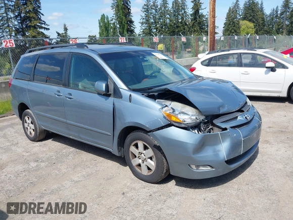 2010 Toyota Sienna XLE with VIN 5TDYK4CC0AS299238, listed as a IAAI auction lot 42168312 with 161,950 mi miles and . Bid and sale history available at carsss.com. Image 1.
