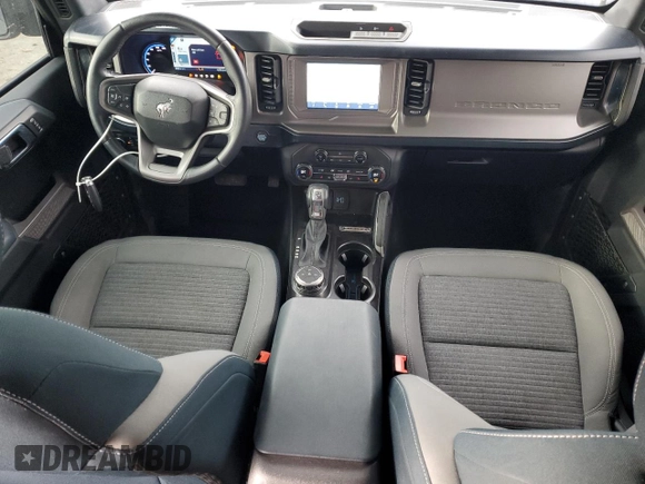 2021 Ford Bronco with VIN 1FMDE5BH6MLA73604, listed as a Copart auction lot 89152995 with 42,118 mi miles and Salvage Title. Bid and sale history available at DreamBid. Image 8.