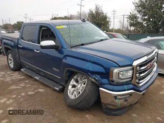 2017 GMC Sierra 1500 SLT with VIN 3GTP1NEC0HG453134, listed as a IAAI auction lot 41372424 with 133,694 mi miles and . Bid and sale history available at DreamBid. Image 1.