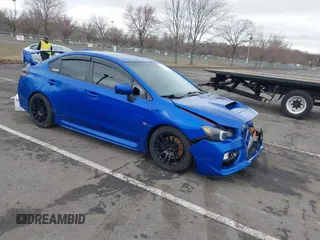 2016 Subaru WRX with VIN JF1VA1B64G9829384, listed as a IAAI auction lot 41811036 with 108,450 mi miles. Bid and sale history available at carsss.com. Image 1.