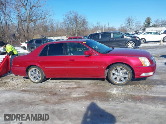 2006 Cadillac DTS w/1SC with VIN 1G6KD57Y06U210141, listed as a IAAI auction lot 41406256 with 184,569 mi miles. Bid and sale history available at carsss.com. Image 14.