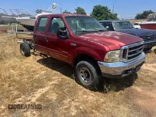 2002 Ford F-350 XL z VIN 1FTSW31F02EA12084, wystawiony jako Copart lot #60337315 z przebiegiem Nie podano mil oraz Czysty tytuł • Clean title. Historia ofert i sprzedaży dostępna na DreamBid. Obrazek 1.