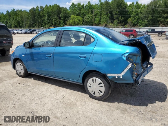 2019 Mitsubishi Mirage ES z VIN ML32F3FJ0KHF16636, wystawiony jako Copart lot #58084715 z przebiegiem 74 305 mil mil oraz Szkoda całkowita • Salvage title. Historia ofert i sprzedaży dostępna na DreamBid. Obrazek 2.