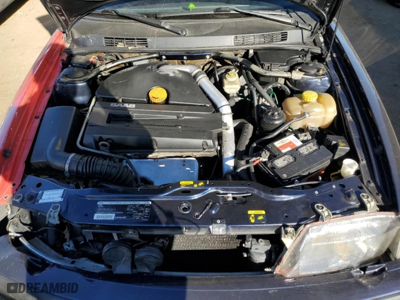 1999 Saab 9-3 with VIN YS3DD55N7X2004111, listed as a Copart auction lot 73217004 with 211,071 mi miles and Non Repairable. Bid and sale history available at carsss.com. Image 11.