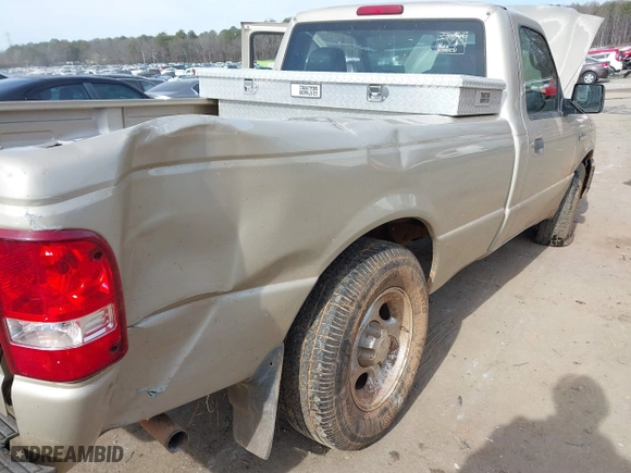 2007 Ford Ranger XL with VIN 1FTYR10D17PA36220, listed as a IAAI auction lot 41463482 with 285,390 mi miles. Bid and sale history available at carsss.com. Image 6.