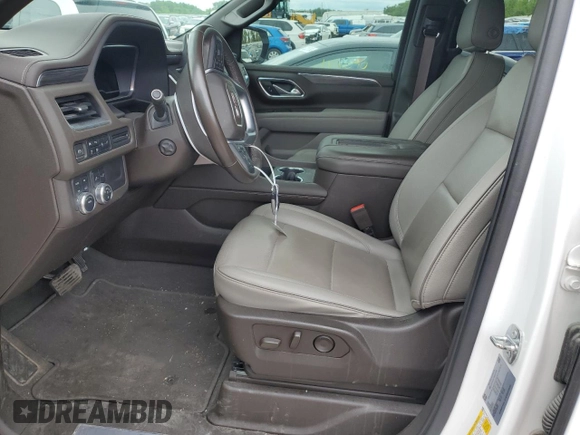 2022 GMC Yukon SLT with VIN 1GKS2BKT4NR257806, listed as a Copart auction lot 53239674 with 60,506 mi miles and Salvage Title. Bid and sale history available at carsss.com. Image 7.
