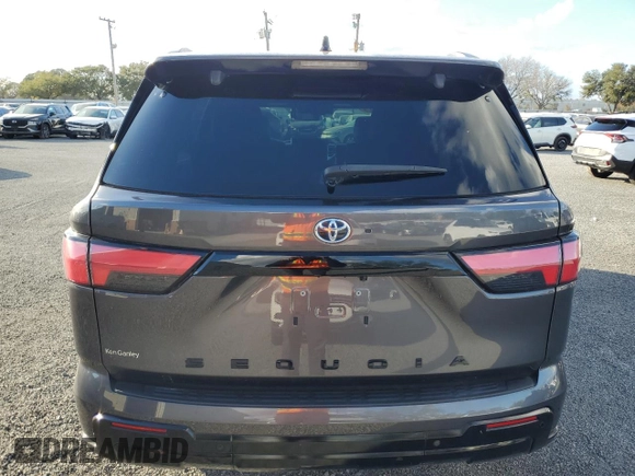 2023 Toyota Sequoia SR5 with VIN 7SVAAABA7PX010271, listed as a Copart auction lot 85458514 with 28,247 mi miles and Salvage Title. Bid and sale history available at carsss.com. Image 6.
