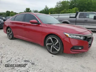 2020 Honda Accord Sport with VIN 1HGCV2F3XLA025614, listed as a Copart auction lot 55842835 with 98,117 mi miles and Salvage title. Bid and sale history available at DreamBid. Image 4.
