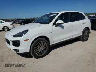2017 Porsche Cayenne S E-Hybrid with VIN WP1AE2A28HLA68265, listed as a Copart auction lot 48814205 with 132,996 mi miles and Clean title. Bid and sale history available at DreamBid. Image 1.