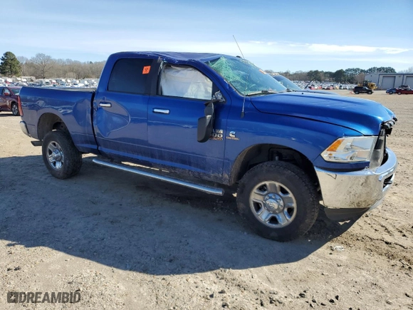 2018 Ram 2500 SLT with VIN 3C6UR5DL5JG261492, listed as a Copart auction lot 47823825 with 94,261 mi miles and Salvage Title. Bid and sale history available at carsss.com. Image 4.