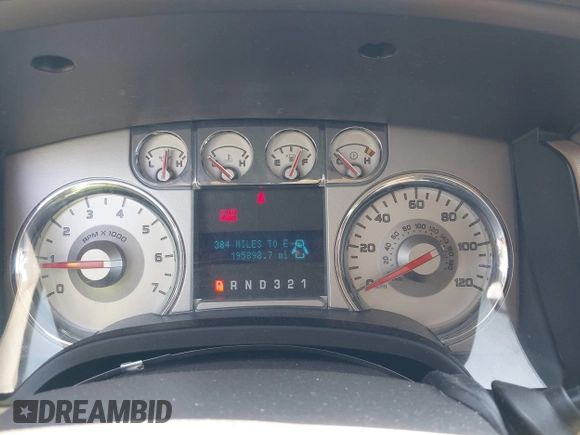 2010 Ford F-150 XL with VIN 1FTFW1EV5AFD48748, listed as a IAAI auction lot 42031274 with 195,898 mi miles. Bid and sale history available at carsss.com. Image 7.