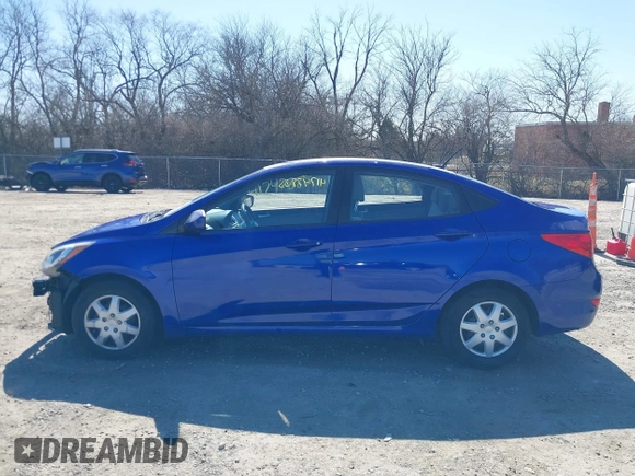 2014 Hyundai Accent GLS with VIN KMHCT4AE6EU643213, listed as a IAAI auction lot 41747885 with 116,324 mi miles and . Bid and sale history available at carsss.com. Image 15.