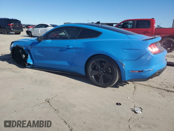 2022 Ford Mustang GT with VIN 1FA6P8CF9N5142738, listed as a Copart auction lot 87219814 with 30,805 mi miles and Salvage Title. Bid and sale history available at DreamBid. Image 2.