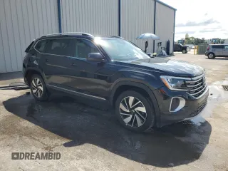 2024 Volkswagen Atlas SEL with VIN 1V2BR2CA9RC545090, listed as a Copart auction lot 61136825 with 18,248 mi miles and Non repairable. Bid and sale history available at DreamBid. Image 4.