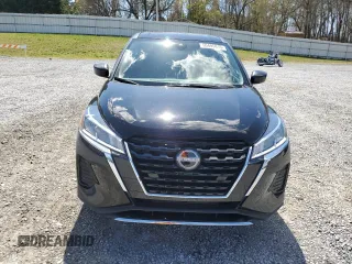 2024 Nissan Kicks S with VIN 3N1CP5BV9RL565865, listed as a Copart auction lot 50495815 with 8,343 mi miles and Salvage Title. Bid and sale history available at carsss.com. Image 5.