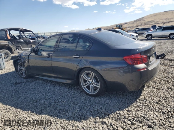 2014 BMW 5 Series 535i xDrive with VIN WBA5B3C55ED532060, listed as a Copart auction lot 48611175 with 138,915 mi miles and Salvage Title. Bid and sale history available at carsss.com. Image 2.