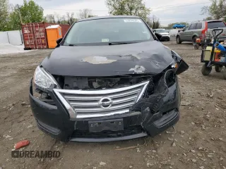 2014 Nissan Sentra S with VIN 3N1AB7AP0EY260613, listed as a Copart auction lot 53200525 with 150,037 mi miles and Salvage Title. Bid and sale history available at DreamBid. Image 5.