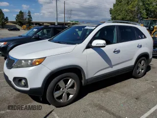 2012 Kia Sorento EX with VIN 5XYKU4A21CG300276, listed as a Copart auction lot 47244925 with 227,119 mi miles and Salvage Title. Bid and sale history available at carsss.com. Image 1.