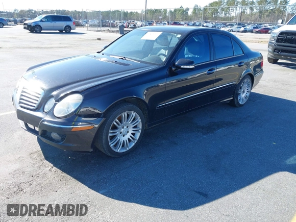 2008 Mercedes-Benz E-Class Luxury 3.5L with VIN WDBUF56X68B184781, listed as a IAAI auction lot 41812271 with 180,567 mi miles. Bid and sale history available at carsss.com. Image 2.