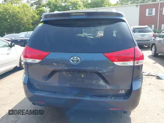 2013 Toyota Sienna LE with VIN 5TDJK3DC6DS070951, listed as a IAAI auction lot 42468510 with 235,537 mi miles and . Bid and sale history available at DreamBid. Image 16.