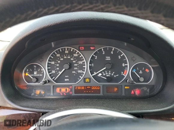 2005 BMW 3 Series 330i with VIN WBAEV53485KM40253, listed as a Copart auction lot 68676594 with 238,381 mi miles and Salvage Title. Bid and sale history available at carsss.com. Image 9.