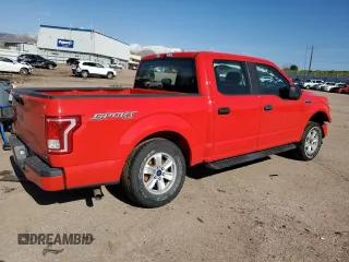 2015 Ford F-150 XLT with VIN 1FTEW1E85FKE49597, listed as a Copart auction lot 56359715 with 58,018 mi miles and Salvage title. Bid and sale history available at DreamBid. Image 3.