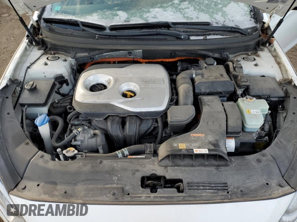 2018 Hyundai Sonata Hybrid SE with VIN KMHE24L3XJA080086, listed as a Copart auction lot 87439294 with 80,343 mi miles and Salvage Title. Bid and sale history available at carsss.com. Image 11.