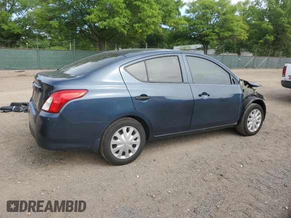 2017 Nissan Versa SV with VIN 3N1CN7AP0HL804724, listed as a Copart auction lot 59783435 with 152,670 mi miles and Salvage title. Bid and sale history available at DreamBid. Image 3.