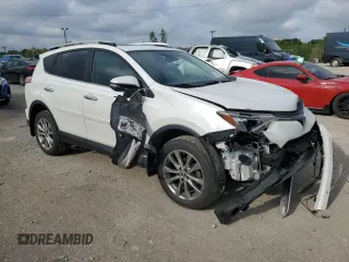 2016 Toyota RAV4 Limited with VIN 2T3DFREVXGW495077, listed as a Copart auction lot 55533505 with 122,483 mi miles and Salvage title. Bid and sale history available at DreamBid. Image 4.
