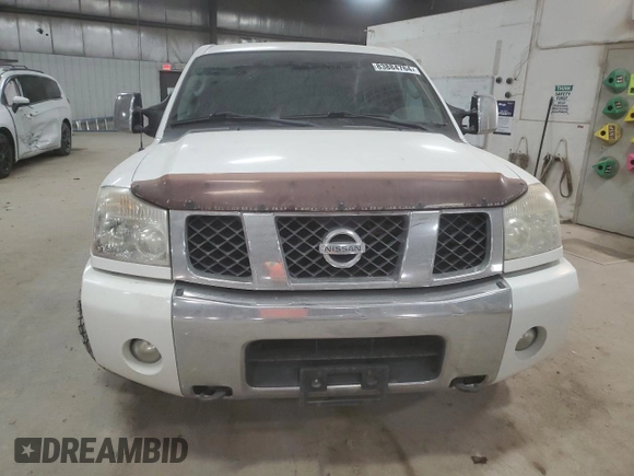 2004 Nissan Titan SE with VIN 1N6AA06A44N503229, listed as a Copart auction lot 83884764 with 171,125 mi miles and Salvage Title. Bid and sale history available at carsss.com. Image 5.