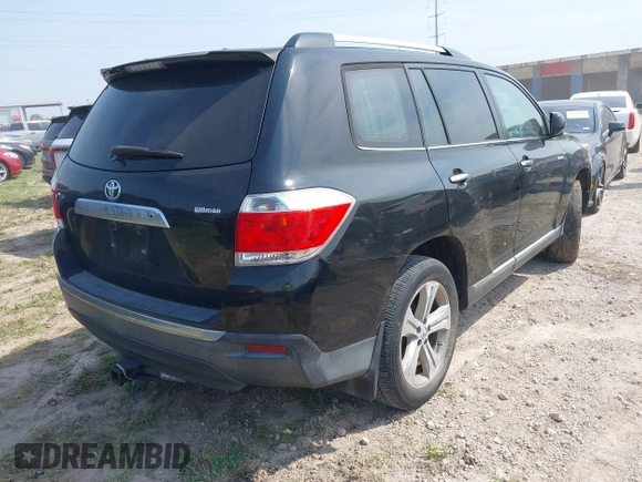 2012 Toyota Highlander Limited with VIN 5TDYK3EH7CS053065, listed as a IAAI auction lot 41929306 with 180,017 mi miles and . Bid and sale history available at DreamBid. Image 4.