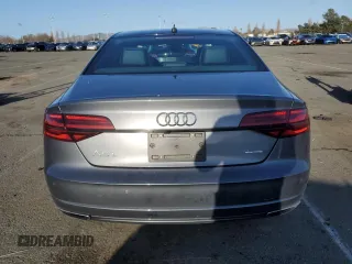 2017 Audi A8 with VIN WAU44AFD9HN011290, listed as a Copart auction lot 45594565 with 59,720 mi miles and Salvage Title. Bid and sale history available at DreamBid. Image 6.