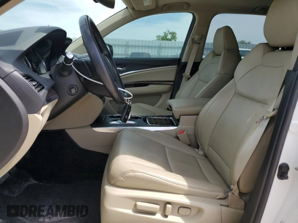 2018 Acura MDX Technology with VIN 5J8YD4H57JL000142, listed as a Copart auction lot 54399715 with 82,776 mi miles and Salvage title. Bid and sale history available at DreamBid. Image 7.