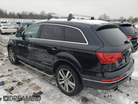 2013 Audi Q7 3.0L TDI Prestige with VIN WA1VMAFE9DD013177, listed as a Copart auction lot 44450445 with 90,374 mi miles and Salvage Title. Bid and sale history available at carsss.com. Image 2.