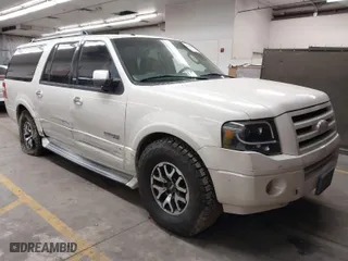 2007 Ford Expedition EL Limited with VIN 1FMFK20527LA89439, listed as a IAAI auction lot 41760665 with 247,299 mi miles. Bid and sale history available at carsss.com. Image 1.