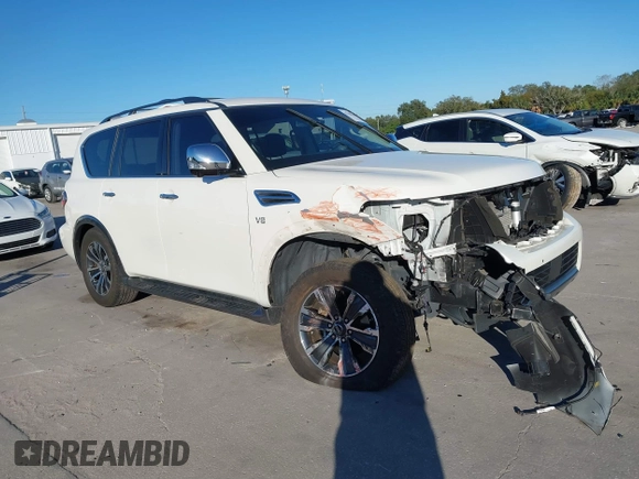 2020 Nissan Armada SL with VIN JN8AY2ND0L9111866, listed as a IAAI auction lot 41304192 with 70,367 mi miles. Bid and sale history available at carsss.com. Image 13.