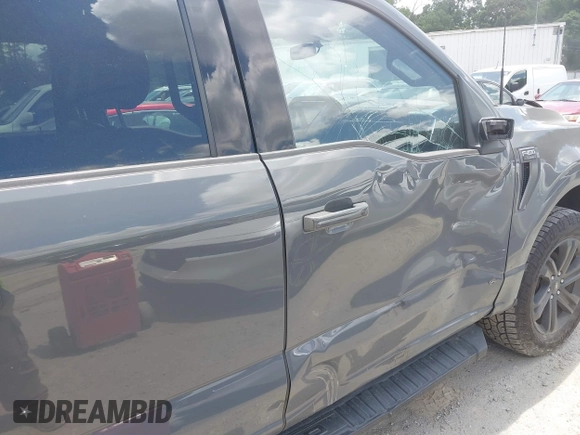 2021 Ford F-150 XL with VIN 1FTFW1E8XMFC04210, listed as a IAAI auction lot 42493373 with 99,181 mi miles and . Bid and sale history available at DreamBid. Image 17.