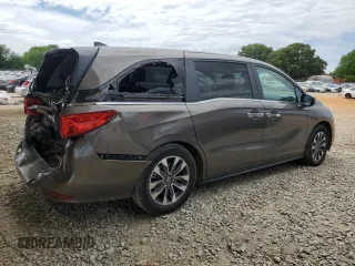 2022 Honda Odyssey EX-L с VIN 5FNRL6H77NB052222, выставлен на аукционе Copart как лот 55303045 с пробегом 84 666 миль миль и Списание • Salvage title. История ставок и продаж доступна на DreamBid. Изображение 3.