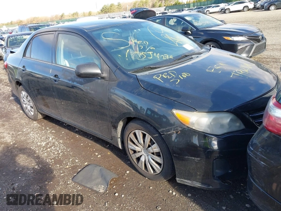 2013 Toyota Corolla L with VIN 2T1BU4EE0DC967387, listed as a IAAI auction lot 42142298 with Not Provided miles. Bid and sale history available at carsss.com. Image 1.
