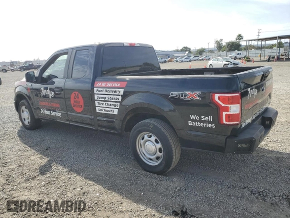 2019 Ford F-150 XL with VIN 1FTEX1CP6KKC50723, listed as a Copart auction lot 56405785 with 333,894 mi miles and Salvage title. Bid and sale history available at DreamBid. Image 2.