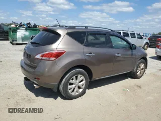 2011 Nissan Murano S with VIN JN8AZ1MW2BW181931, listed as a Copart auction lot 55060425 with 177,811 mi miles and Salvage Title. Bid and sale history available at DreamBid. Image 3.